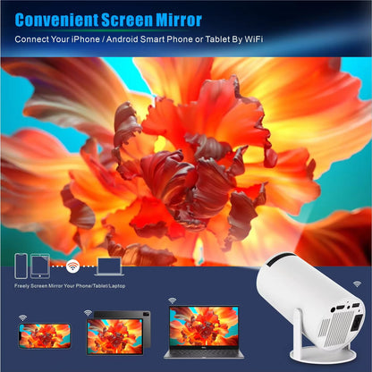 Android Wifi Projector HY300 Portable Android 11 Smart Projector Proyector Mini Home Theater